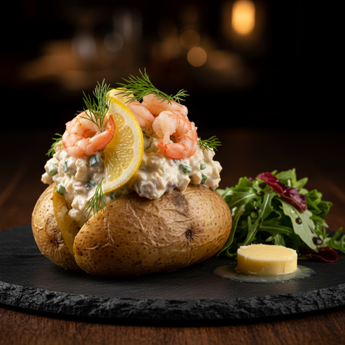 Bakad Potatis Skagen – Strandköket